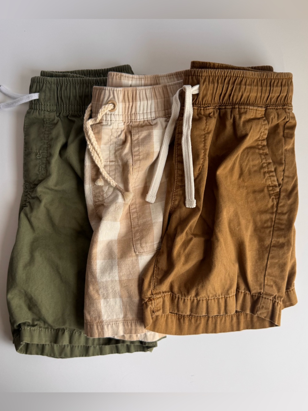 Cat & Jack/ Old Navy 3-Pack Boys Pull-On Shorts Bundle